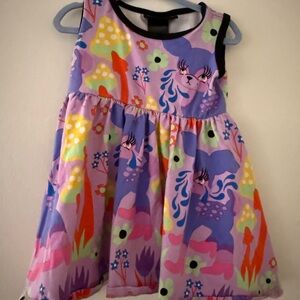 Nooworks “Cry Baby” Print Toddler Dress